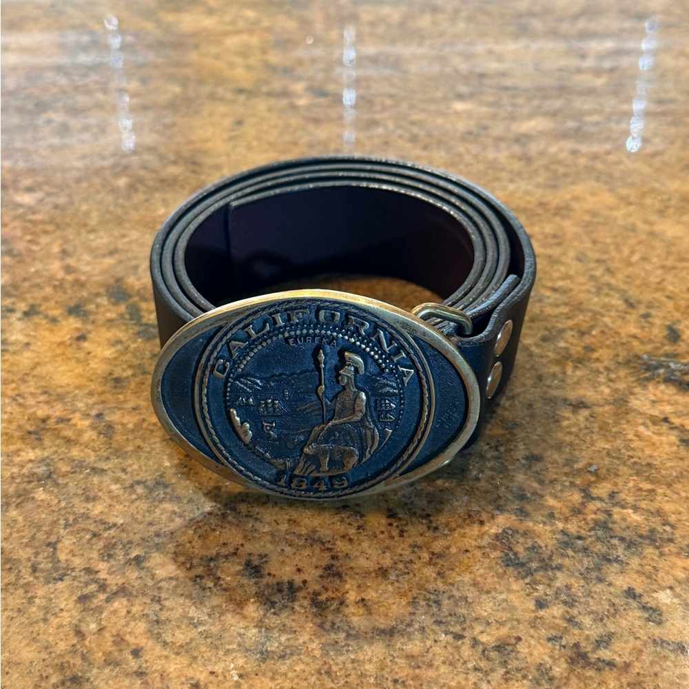 State of California belt & Buckle Heritage Mint BO-938